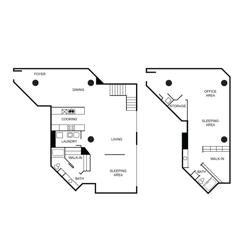 Floor plan layout diagram for cx3